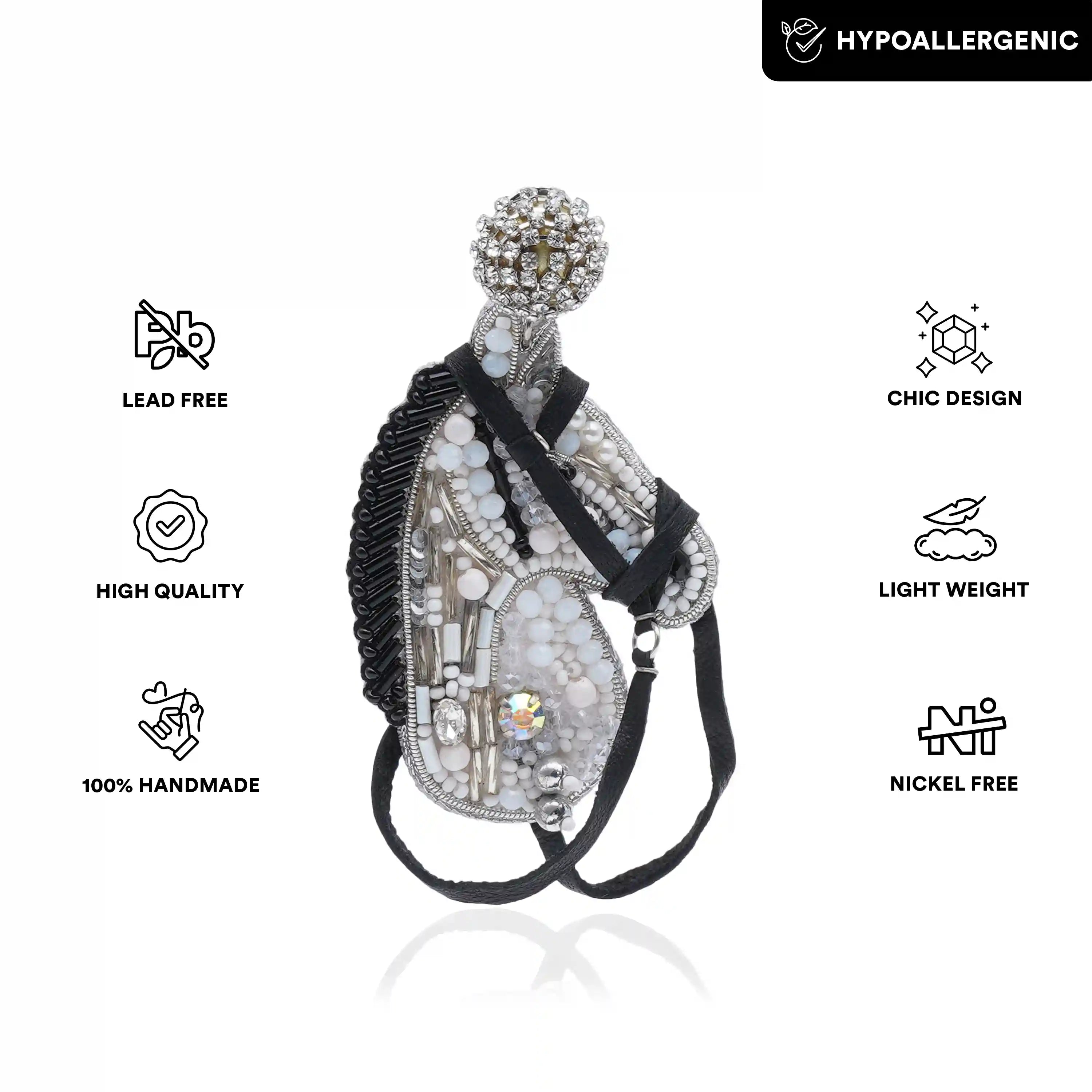 High Stride Horse Earrings