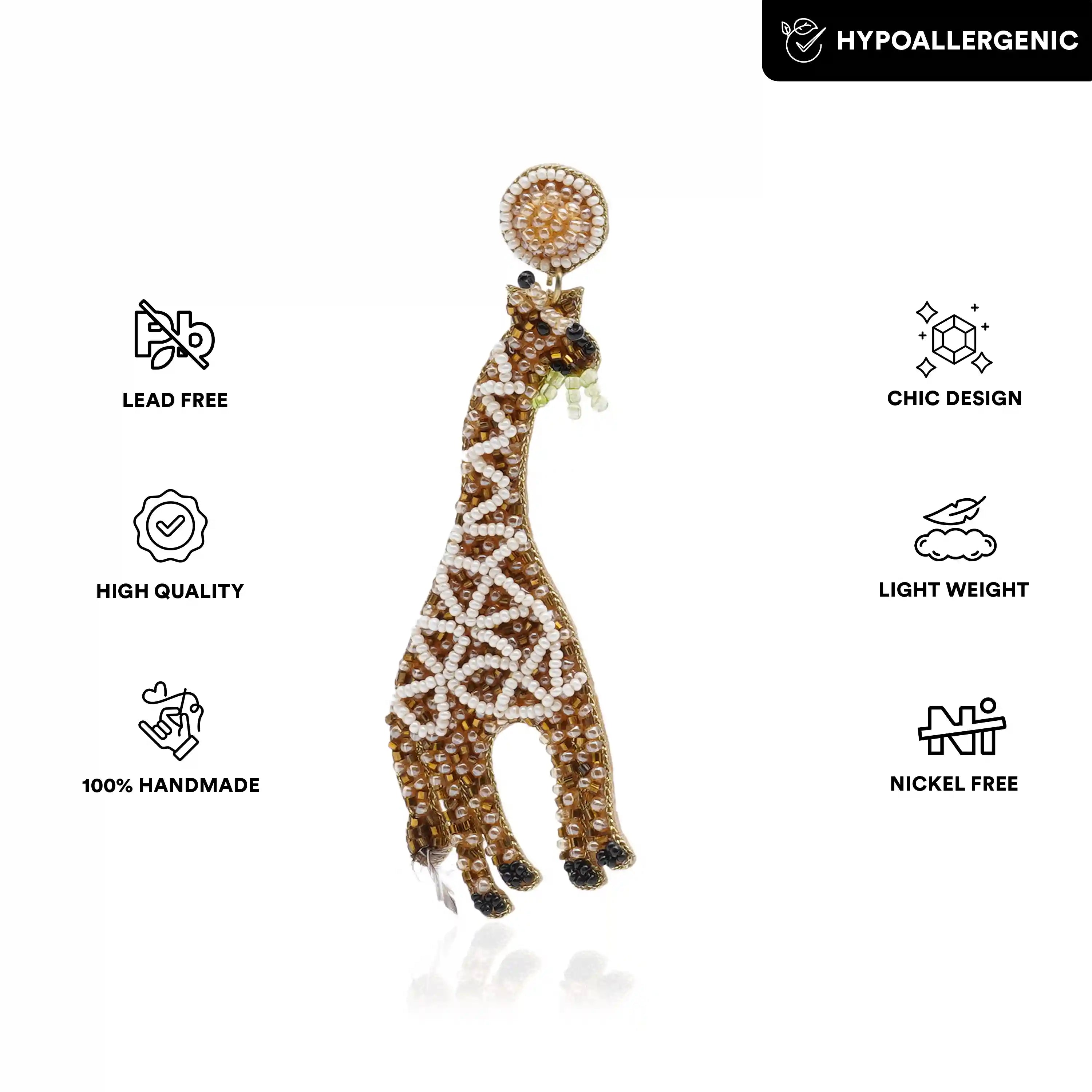 Skyhigh Giraffe Earrings
