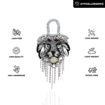 Majestic Lion Earrings