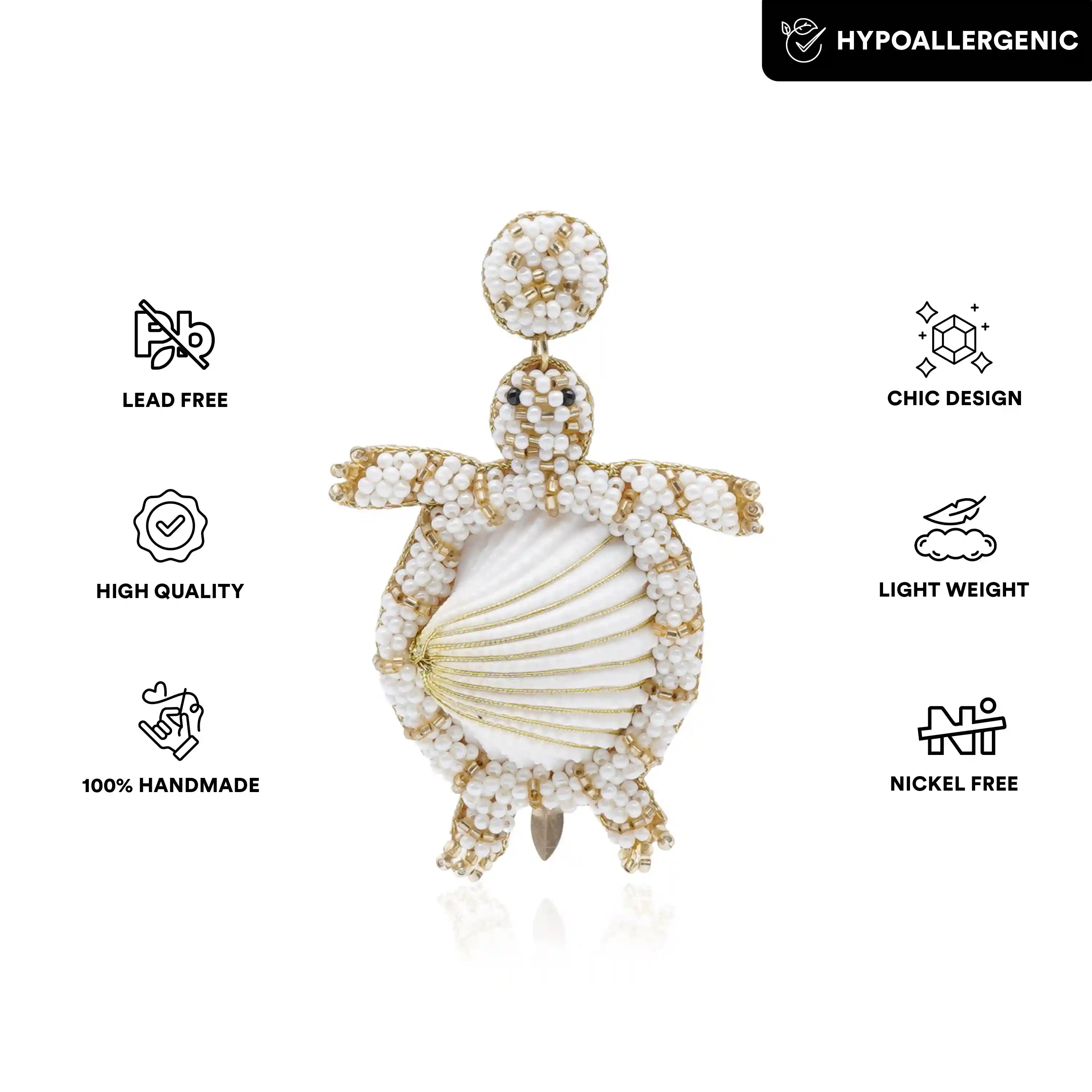 Timeless Turtle Earrings