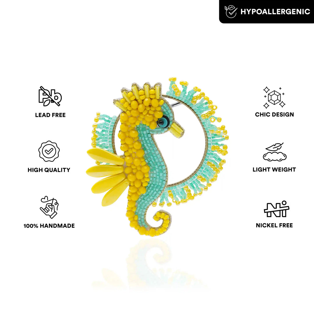 Pacific Seahorse Earrings