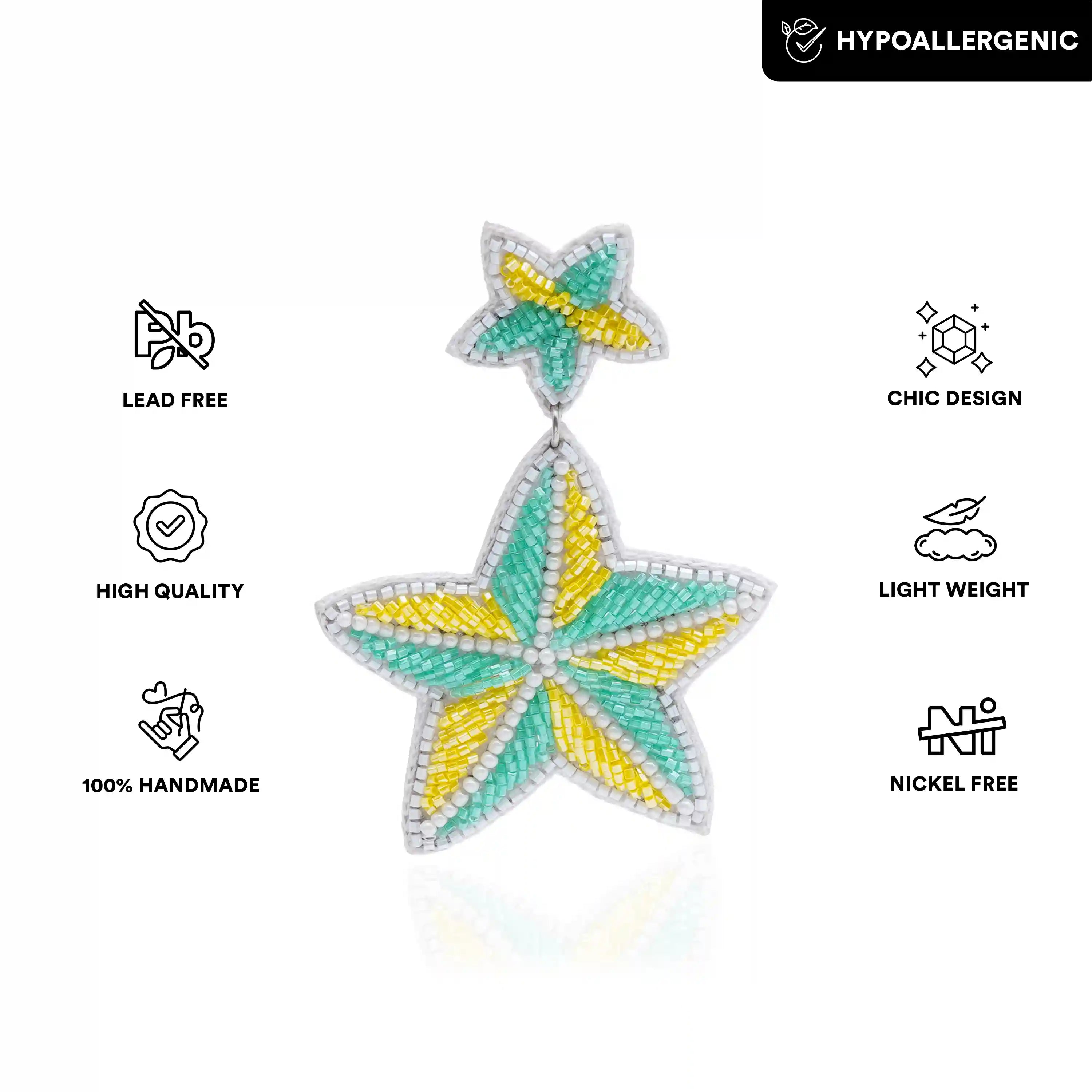 Stellar Starfish Earrings