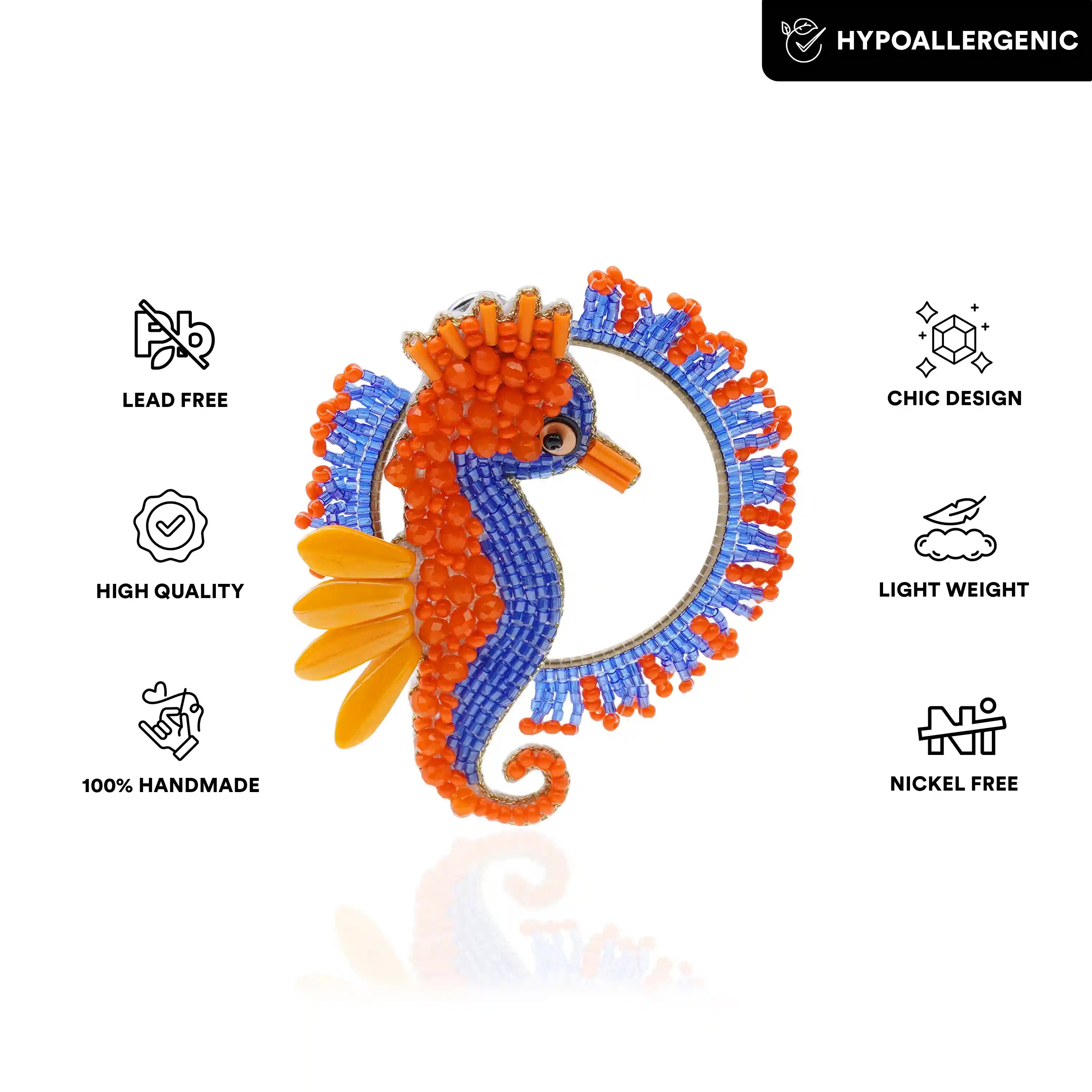 Pacific Seahorse Earrings