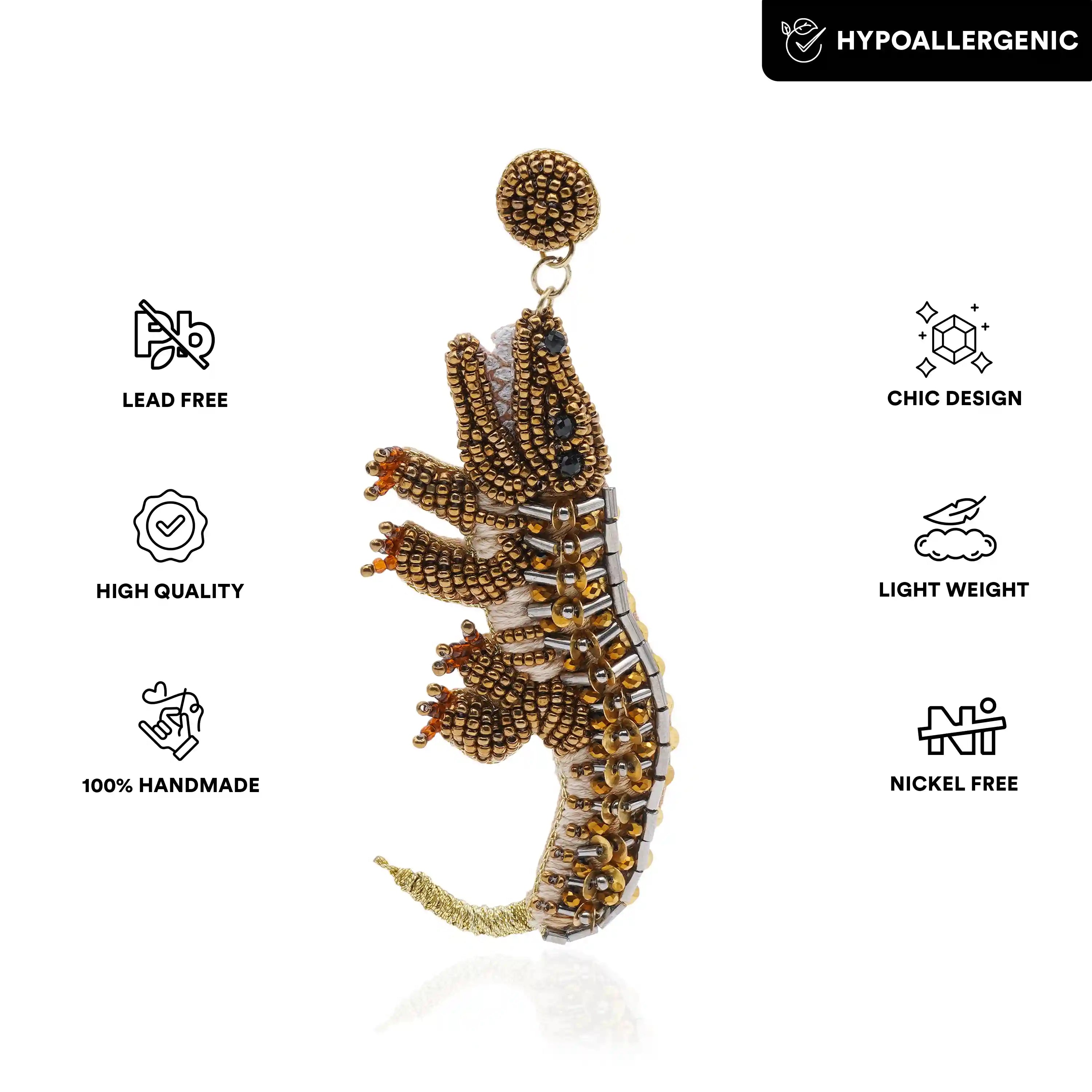 Later Gator Earrings