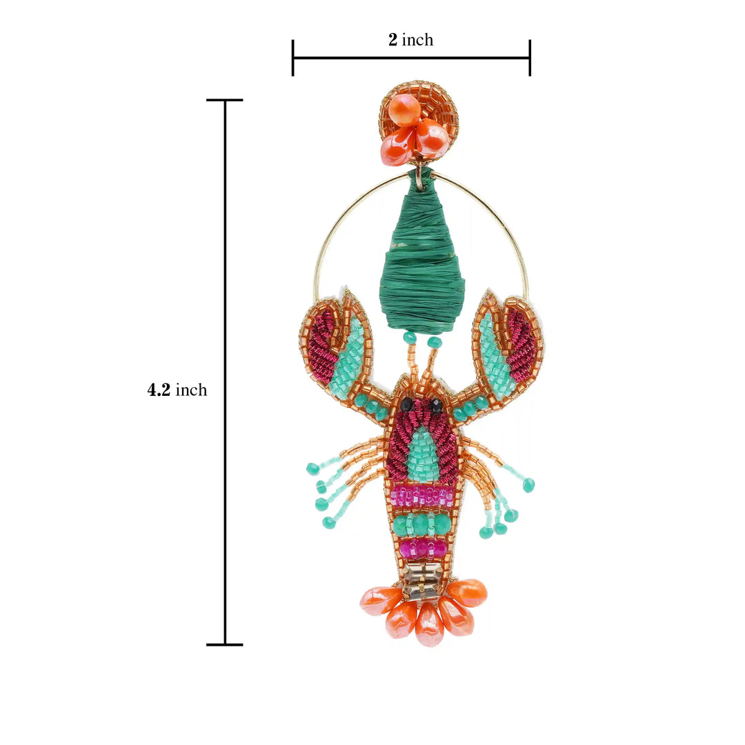 Claw Me Lobster Earrings