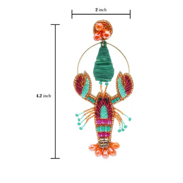 Claw Me Lobster Earrings