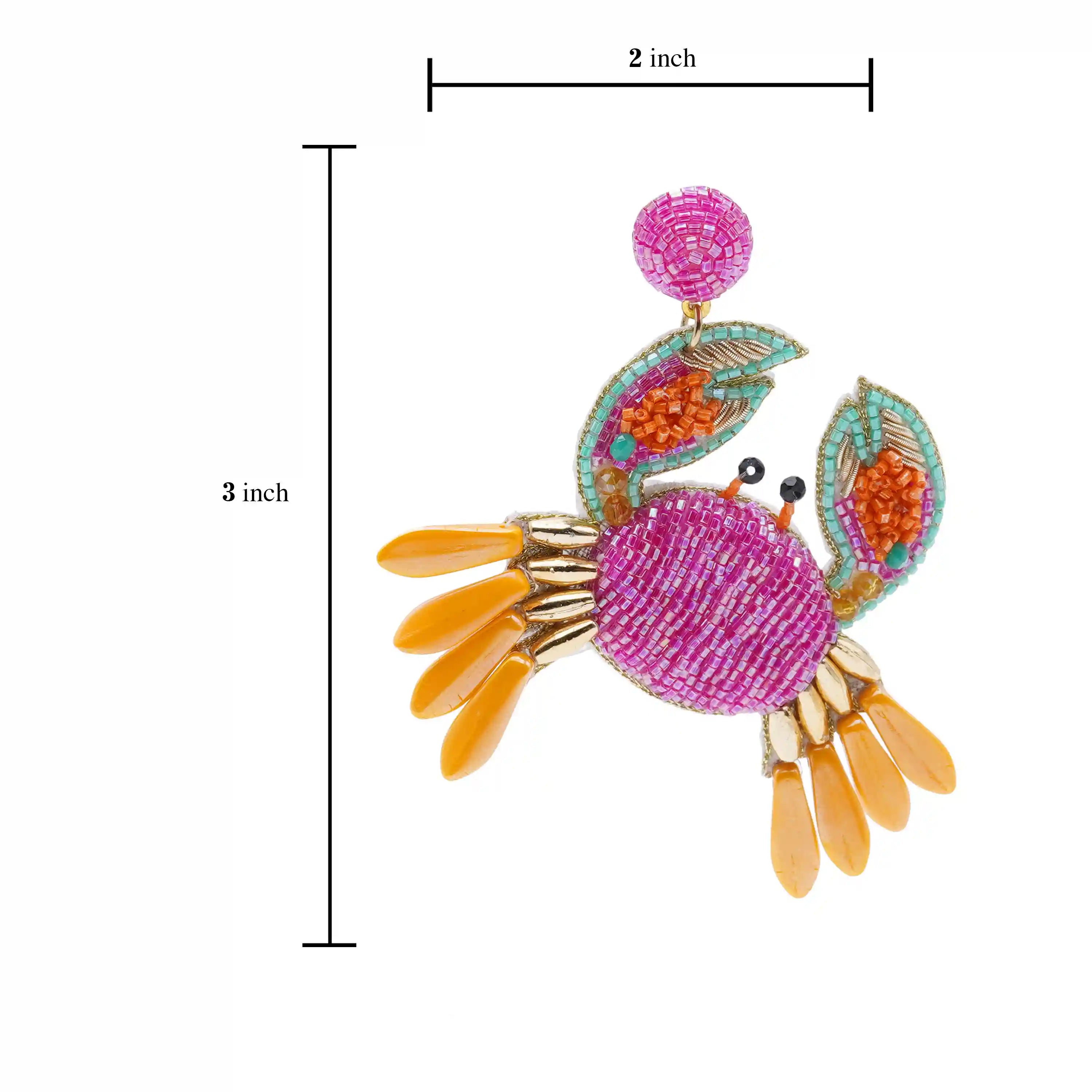 Cut-the-Crab Earrings
