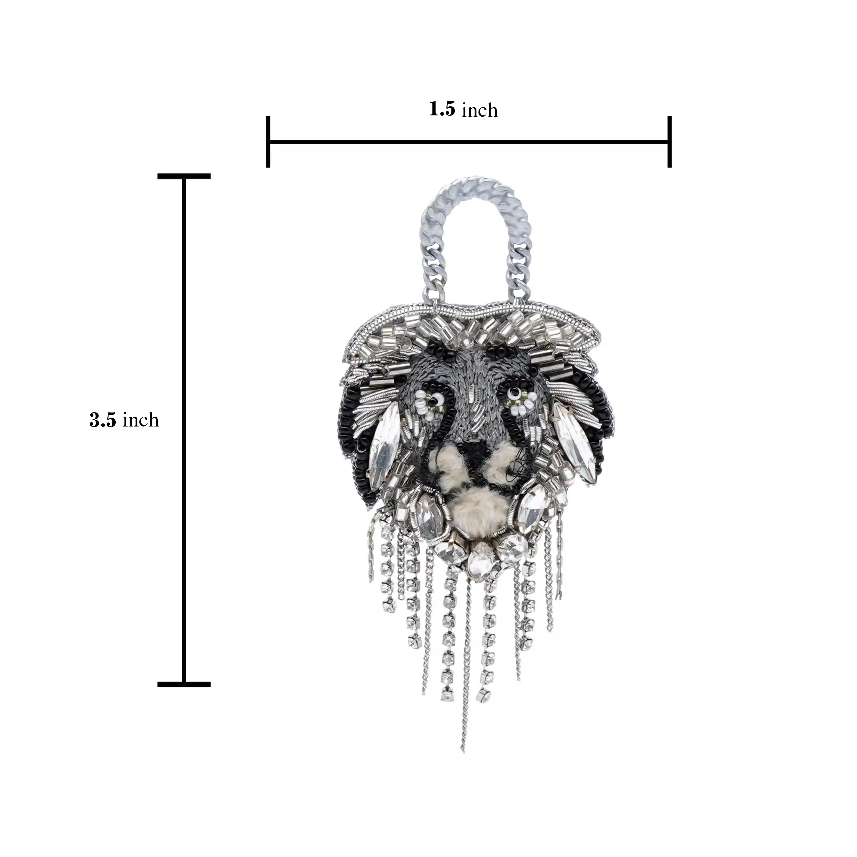 Mejestic Lion Earrings