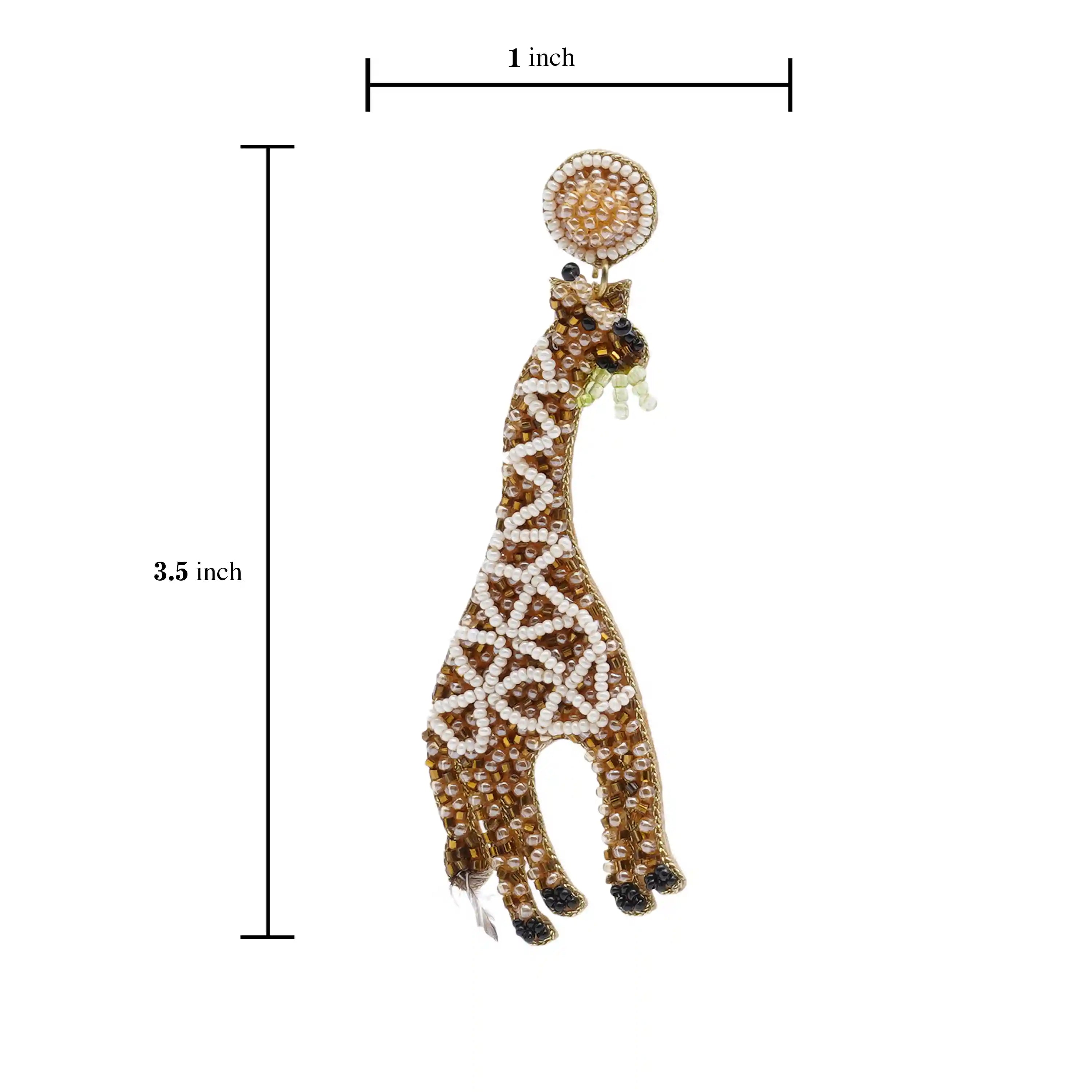 Skyhigh Giraffe Earrings