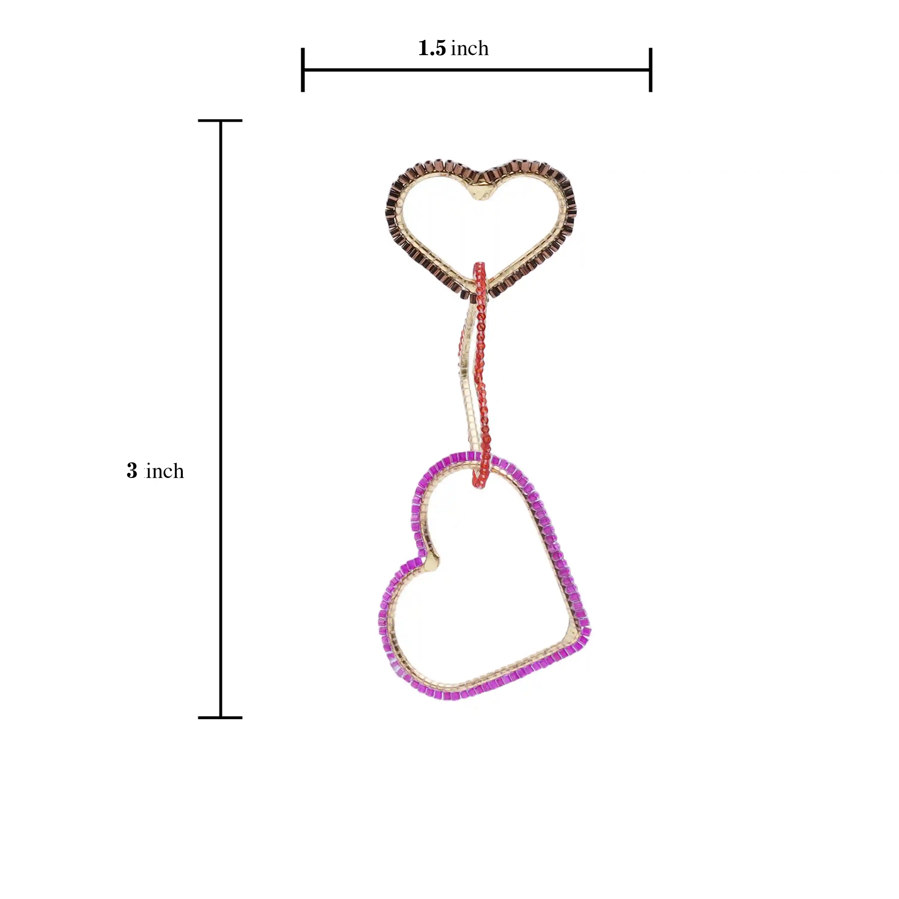 Verve Heart Earrings