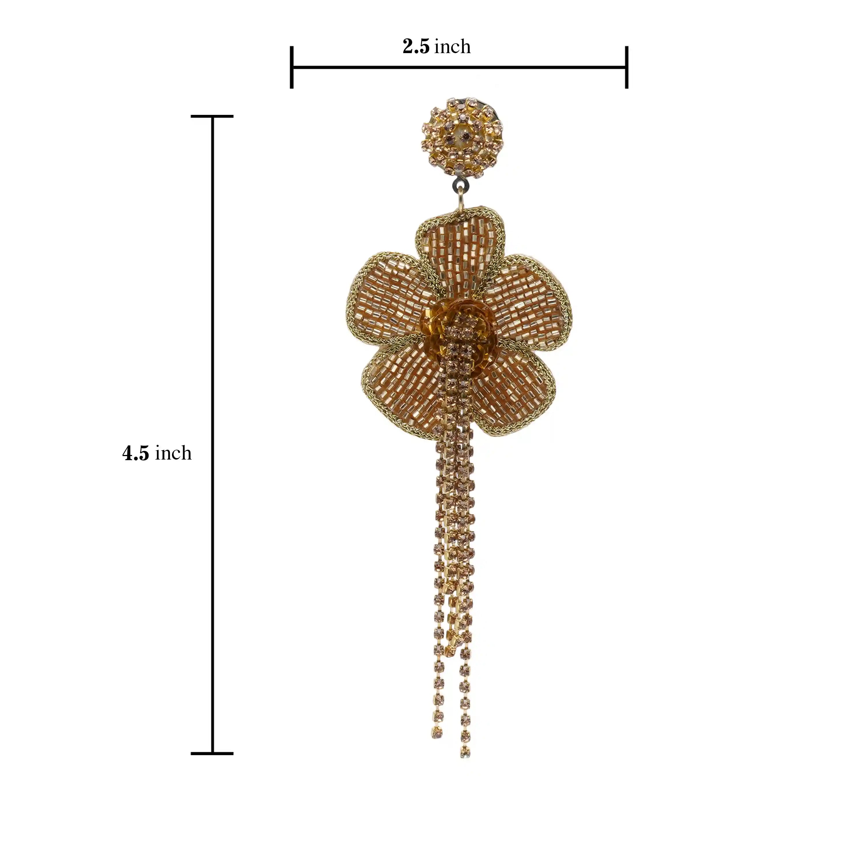 Foliate Fleur Earrings