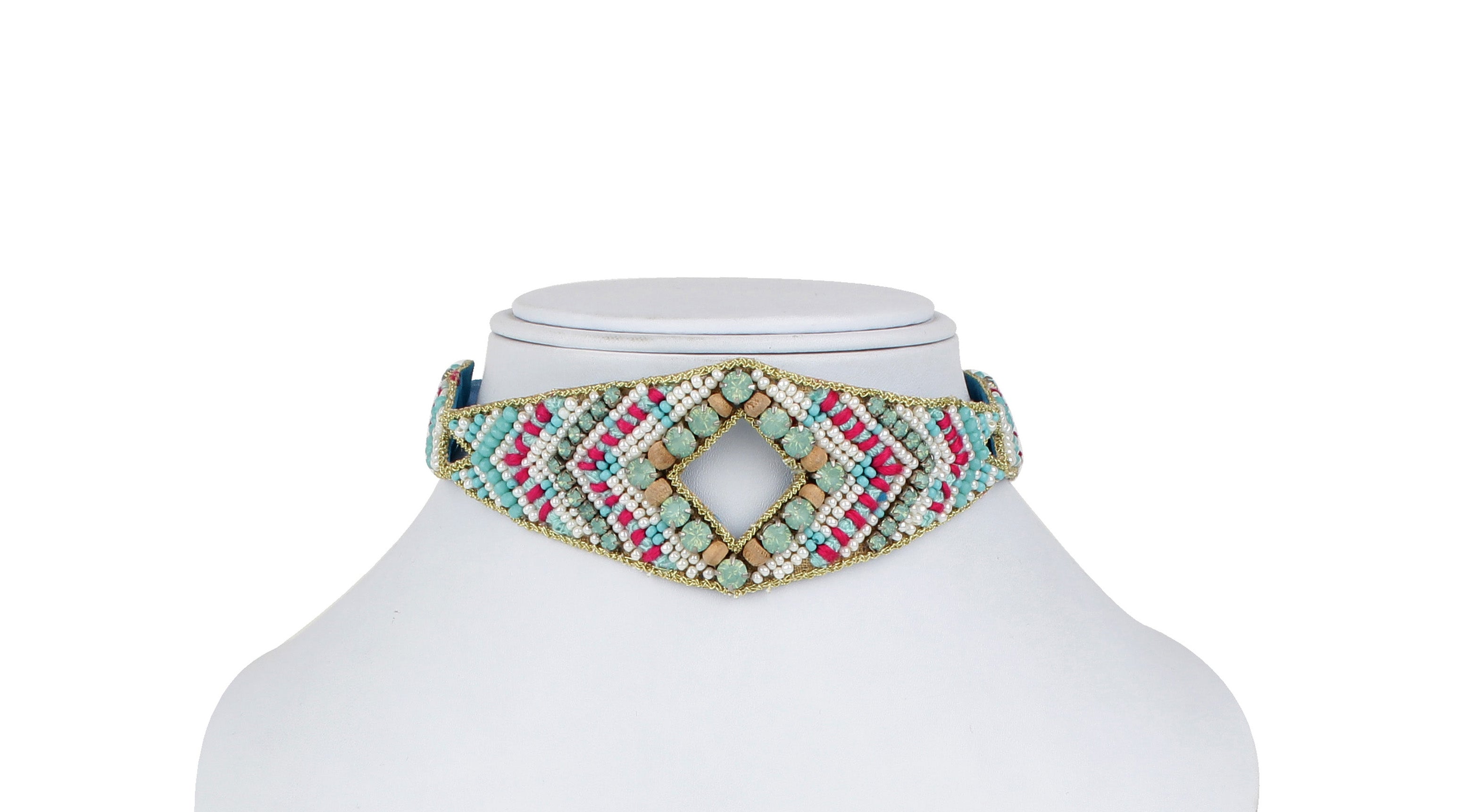 Mosaic Choker Necklace