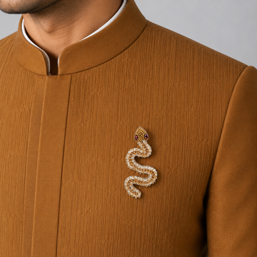 Ssslay Snake Brooch