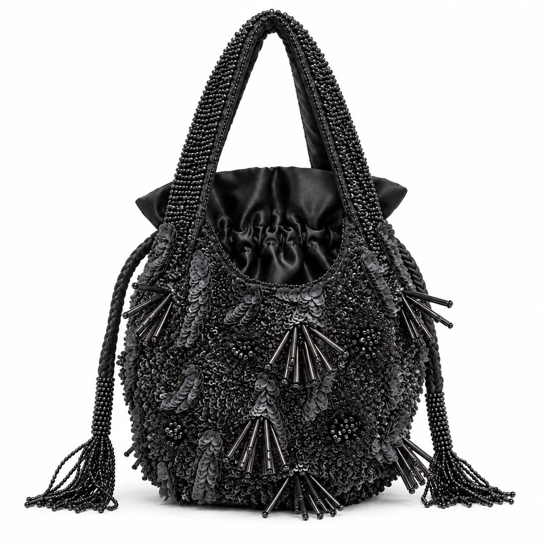 Black Glow Potli Bag