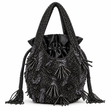 Black Glow Potli Bag