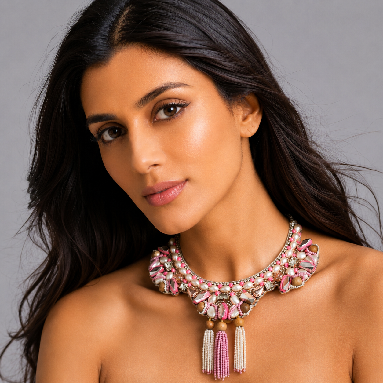 Pearl Cascade Necklace