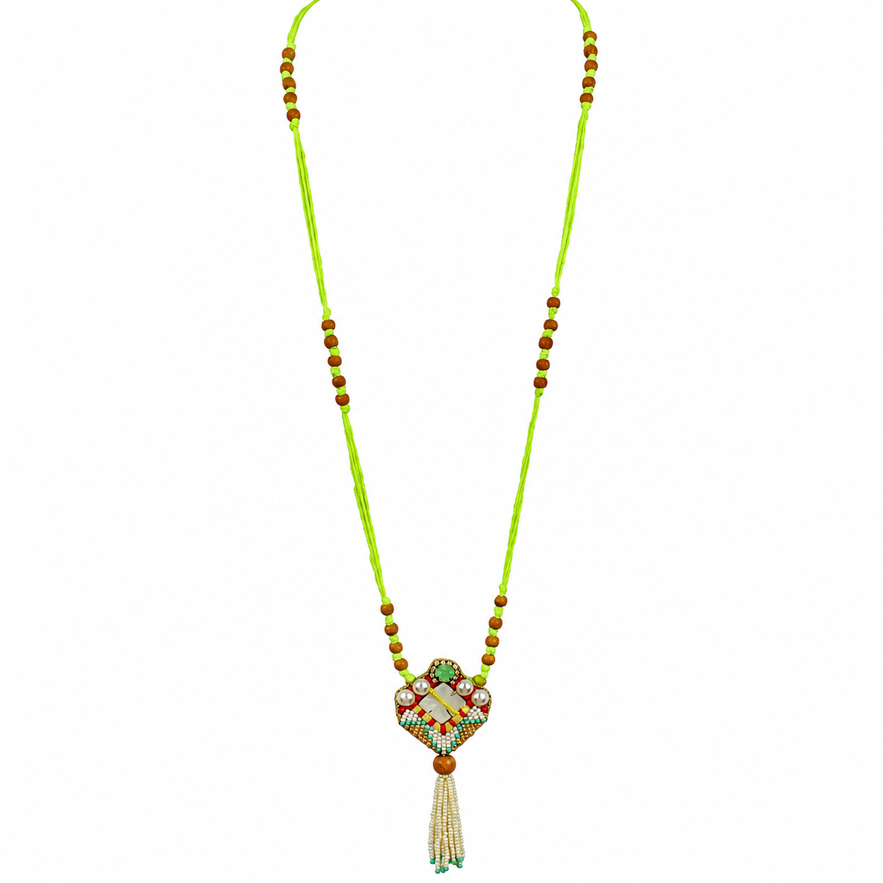 Meadow Charm Long Pendant Necklace
