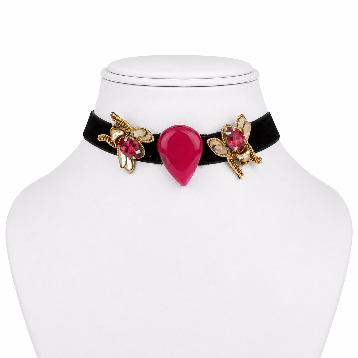 Velvet Wings Choker Necklace