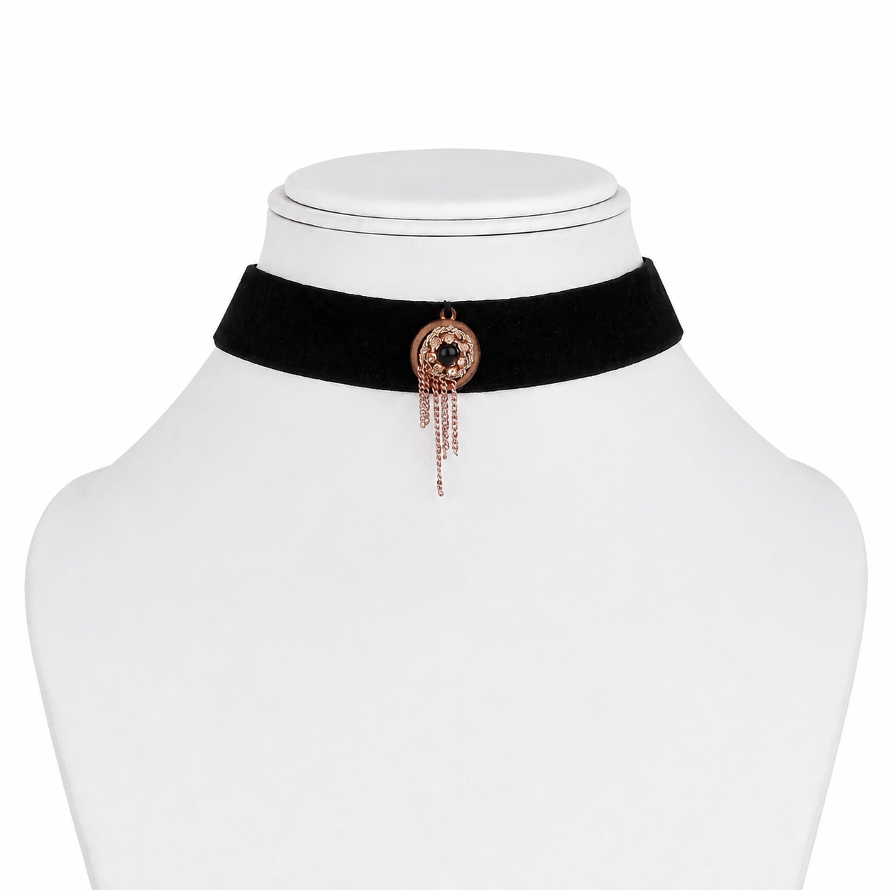Vintage Medallion Choker Necklace